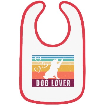 Discover Dog Lover Dogs Puppy Pet Animal Bibs