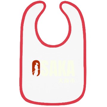 Discover Osaka Typography Bibs - Urban Statement