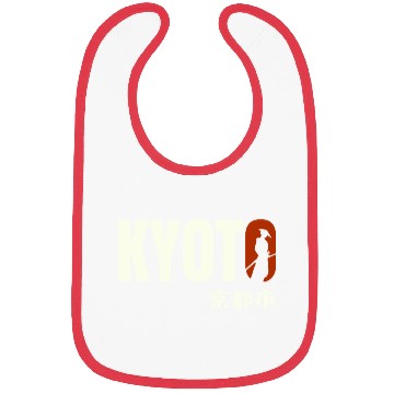 Discover Kyoto Typography Bibs - Urban Statement