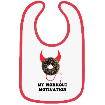 Discover My Workout Motivation Funny Gym Bibs