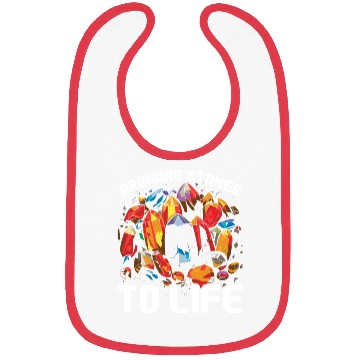 Discover Lapidary Artist Gemstone Stone Collecting Stone Bibs