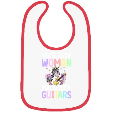 Discover Guitarist Female Guitar Player Bibs