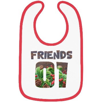 Discover best friends for 3 - FRIENDS Bibs
