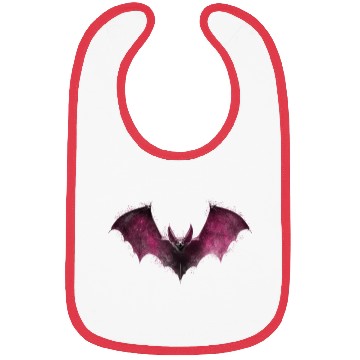 Discover Gothic Bat Occult Space Galaxy Vampire Goth Alt Ae Bibs