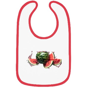 Discover A burst watermelon. Bibs