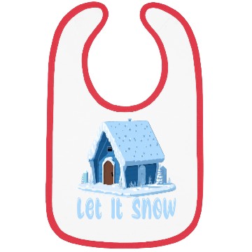 Discover Let It Snow Winter Bibs