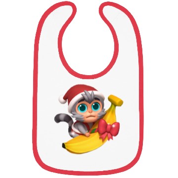 Discover Monkey Banana Bibs