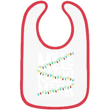 Discover Mele Kalikimaka Hawaiian Christmas Holidays Themed Bibs