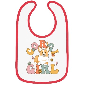 Discover Groovy Female Dog Lover Bibs