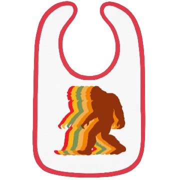 Discover Retro Bigfoot Bibs