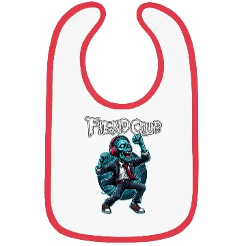 Discover Fiend Club Dancing Zombie with Headphone Bibs