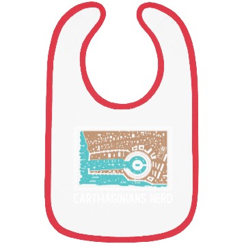 Discover Carthaginians nerd Bibs