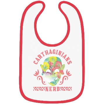 Discover Carthaginians nerd Bibs
