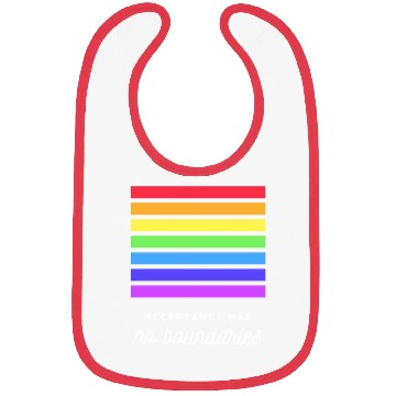 Discover Acceptance Has No Boundaries Bibs