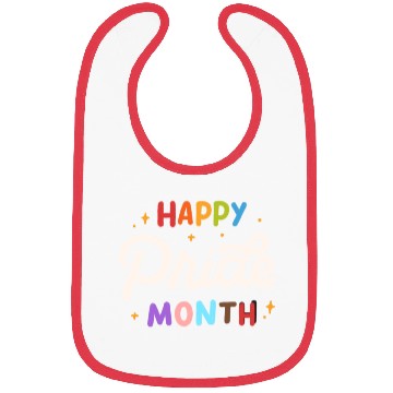 Discover Happy Pride Month Bibs