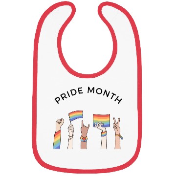 Discover Pride Month Bibs