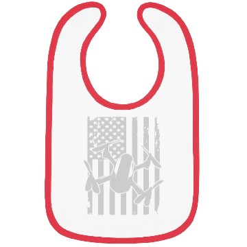 Discover Drone Flag Patriotic Quadcopter Bibs