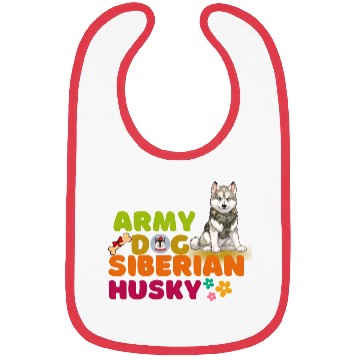 Discover Siberian Husky Dog Husky Dog Lovers Bibs