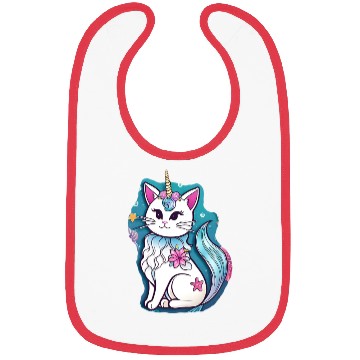 Discover Unicorn Mercat Bibs
