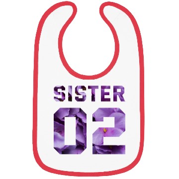Discover COUPLE FLOWER SISTER 02 Bibs