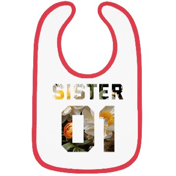 Discover COUPLE FLOWER SISTER 01 Bibs