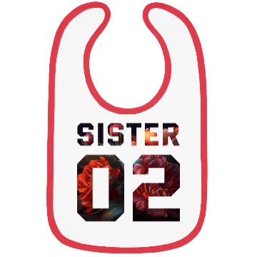 Discover COUPLE FLOWER SISTER 02 Bibs
