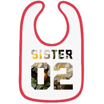 Discover COUPLE FLOWER SISTER 02 Bibs