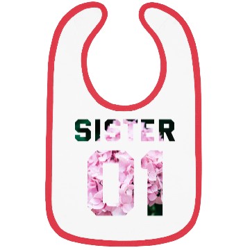 Discover COUPLE FLOWER SISTER 01 Bibs