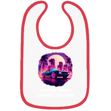 Discover Unleash Power Embrace Freedom Bibs