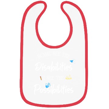 Discover Some See The Disabilities Bibs