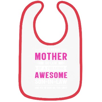 Discover Mothers day mom son-in-law Bibs