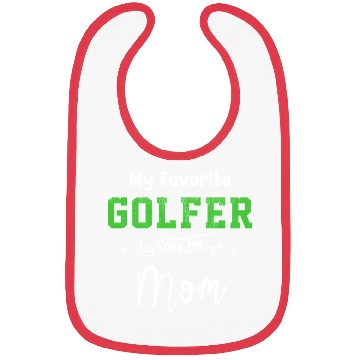 Discover Mothers day golfer mom Bibs
