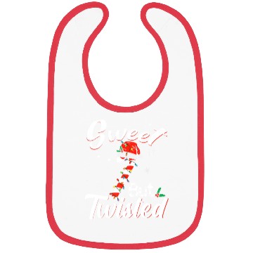 Discover Sweet But Twisted Funny Christmas Candy Cane Xmas Bibs