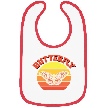 Discover Nature's Canvas - Beautiful Butterfly Wings Bibs