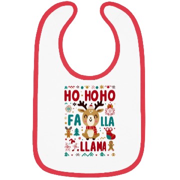 Discover ho ho ho reindeer Bibs