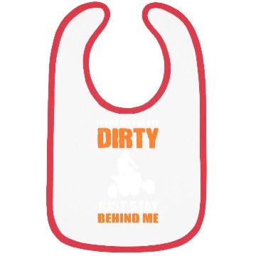 Discover Stay behind me Quad Driver Or ATV Lover Gift Bibs