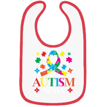 Discover Autism Ninja Asperger Syndrome Spectrum Autistic Bibs