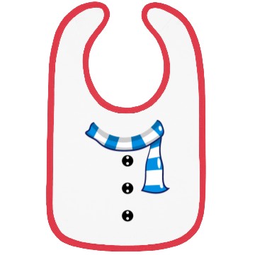 Discover Snowman Scarf and Buttons Snowman Costume Bibs