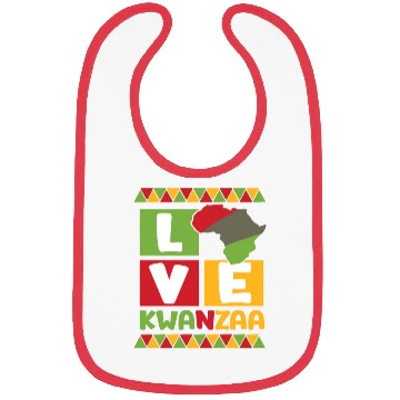 Discover Happy Kwanzaa Vibes Black Heritage Holiday Bibs