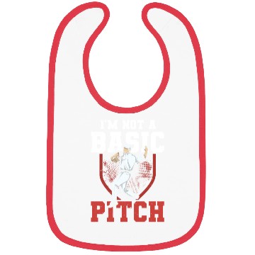 Discover Funny Baseball Pitcher Bibs