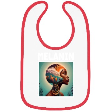 Discover Elegant Melanin Woman. Bibs