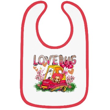 Discover Love Bug Bibs