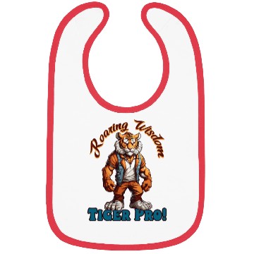 Discover tiger mascot expert Bibs design