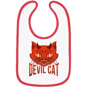Discover Devil Cat Bibs