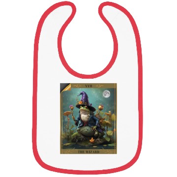 Discover he Wizard Comfort Colors Oversized Bibs, Frog Ta