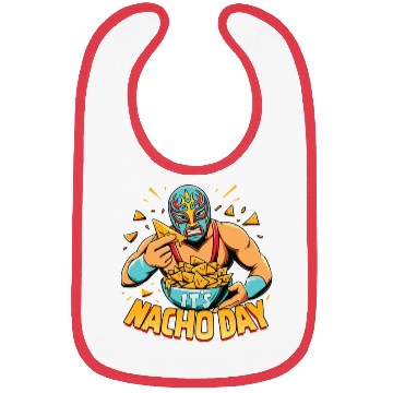 Discover Mexican Wrestling Wrestler Lucha Libre Nacho Bibs