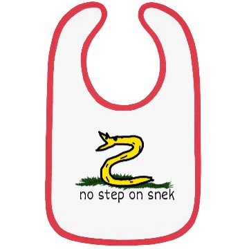 Discover No Step On Snek Bibs