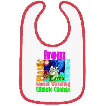 Discover Save Earth Bibs