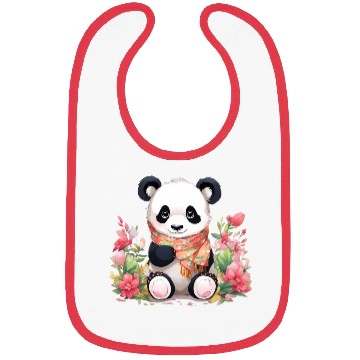 Discover Adorable Cuddly Baby Panda Bibs