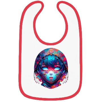 Discover Enchanting Elegance: Vibrant Artistry Bibs